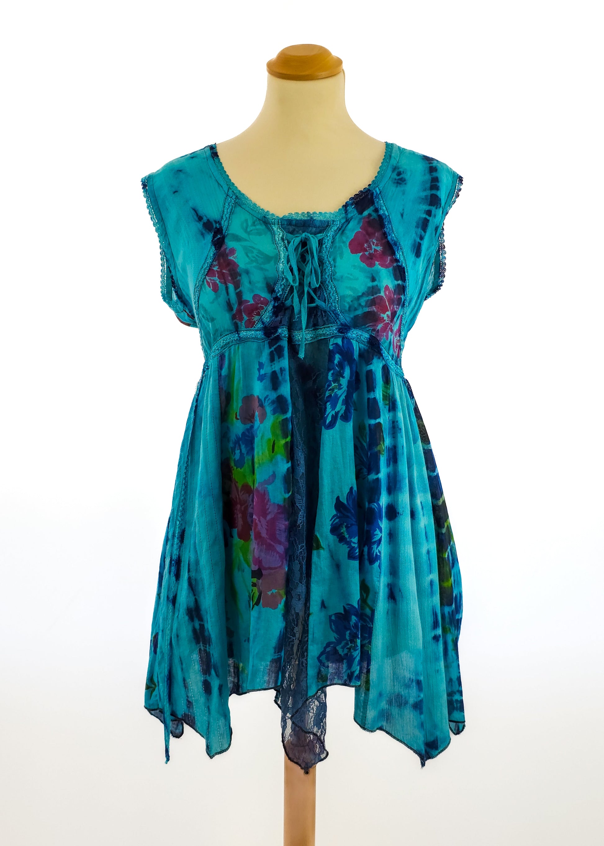 Vibrant Boho Sleeveless Dress - Sensorium - Vintage fashion in Cyprus Sensorium Vintage Vibrant Boho Sleeveless Dress - Sensorium - Vintage fashion in Cyprus Sensorium Vintage