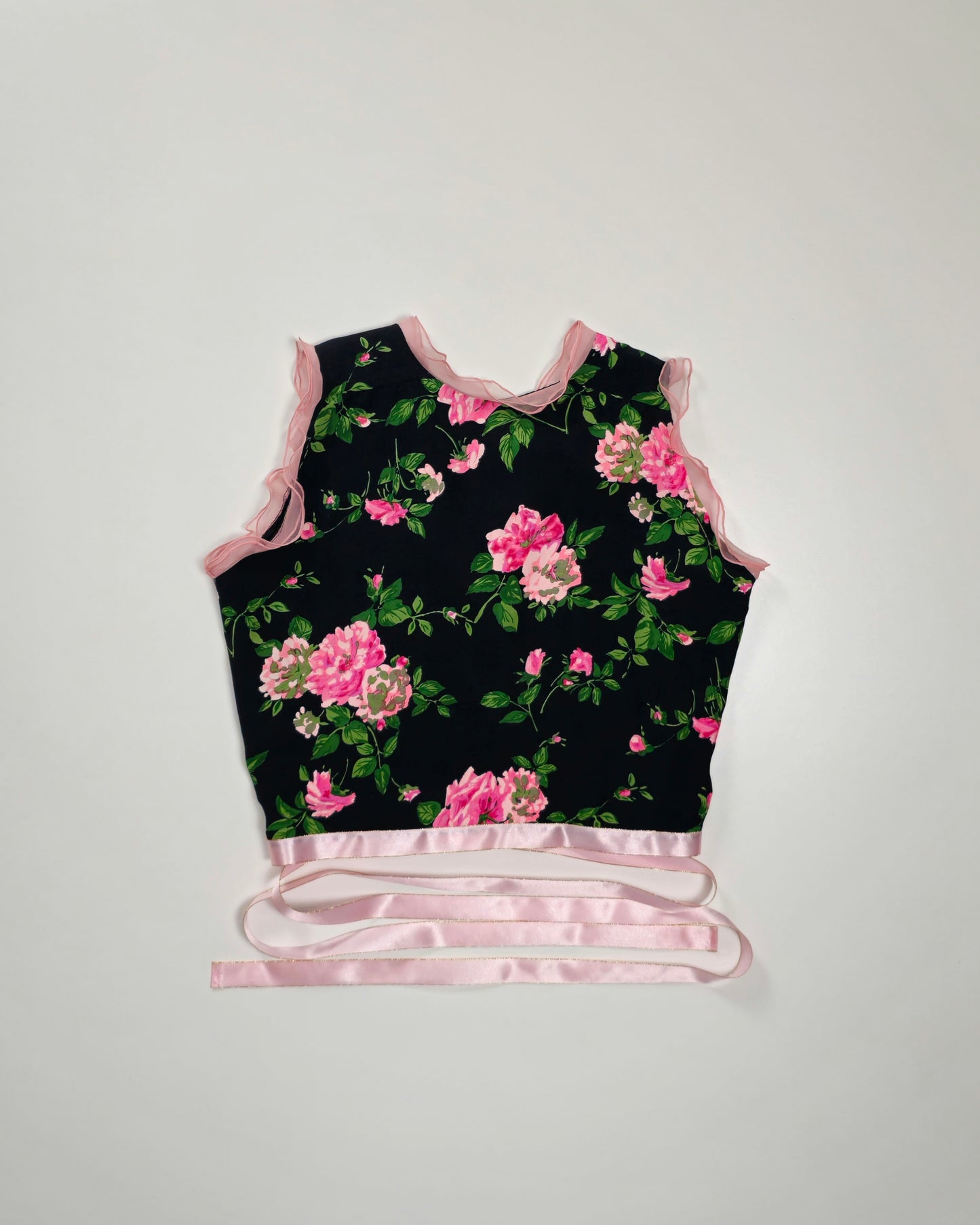 Floral Tassell Top