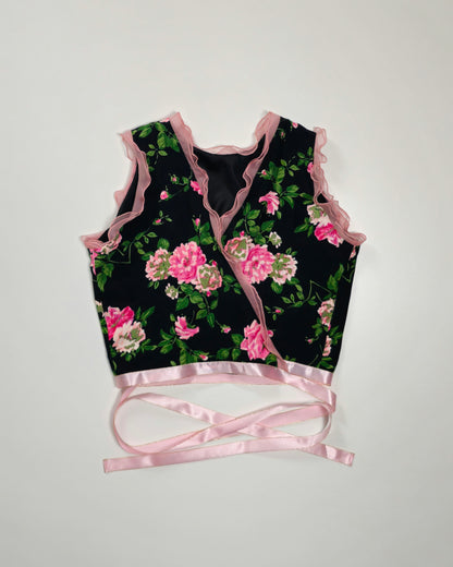 Floral Tassell Top