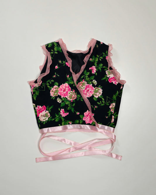 Floral Tassell Top